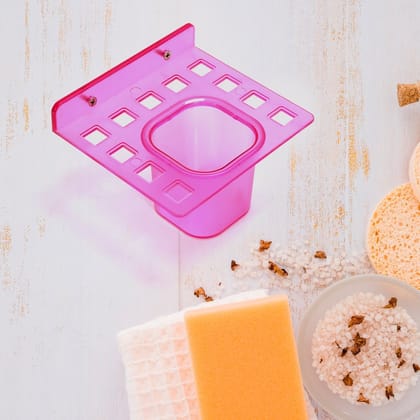 2-in-1 Tumbler Dish & Toothbrush Holder (2-Pcs) | Assorted Colour