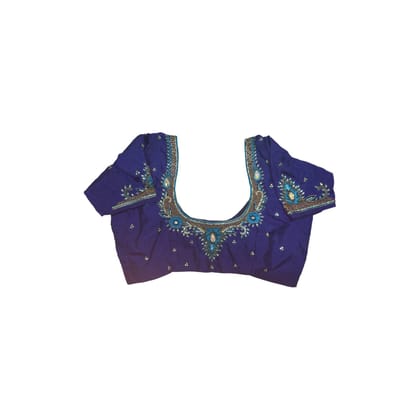 Buy Online Embroidered Blouse With Saree For Women At Best Price In India