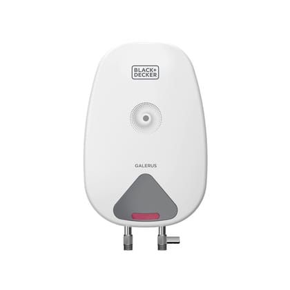 Black+Decker Galerus Geyser 5 Litre | Instant Water Heater for Home & Kitchen | 3KW | High Grade Stainless Steel Tank I Copper Sheathed Heating Element I 5 Year Tank Warranty | Water Geyser White Black+Decker Galerus Geyser 5 Litre | Instant Water Heater