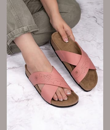 Fentacia Pink Women's Flats