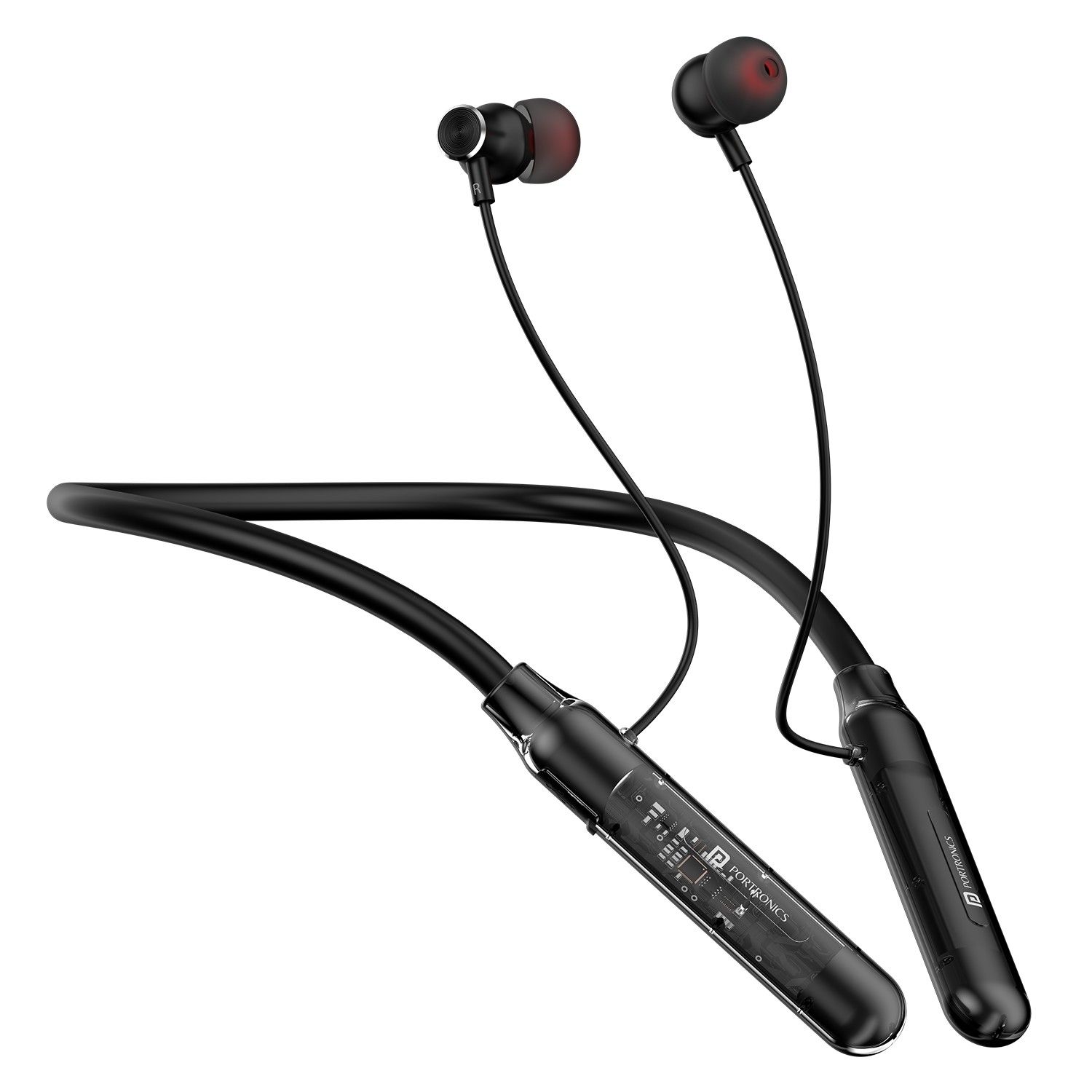 Portronics Harmonics Y3 Bluetooth Version 5.3, Transparent Design, Dual Mode, Type C Fast Charging