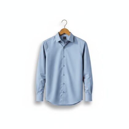 Classic Light Blue Formal Shirt
