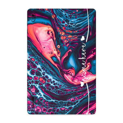 Wrapcart Liquid Psychedelic Custom Name Tab Skin