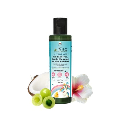 MrilQ Just for Kids | Mild Conditioning Shampoo | Daily Use |No Tears | Heals Itchy Scalp & Cradle Cap | Sulphate, Paraben & SLS Free MrilQ Just for Kids | Mild Conditioning Shampoo | Daily Use |No Tears | Heals Itchy Scalp & Cradle Cap | Sulphate, Paraben & SLS Free