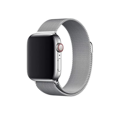 Melanese Mesh Silver Strap - 20/22 MM Melanese Mesh Silver Strap - 20/22 MM - 20 MM