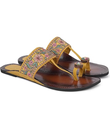 Picktoes Yellow Women's Sandal Heels
