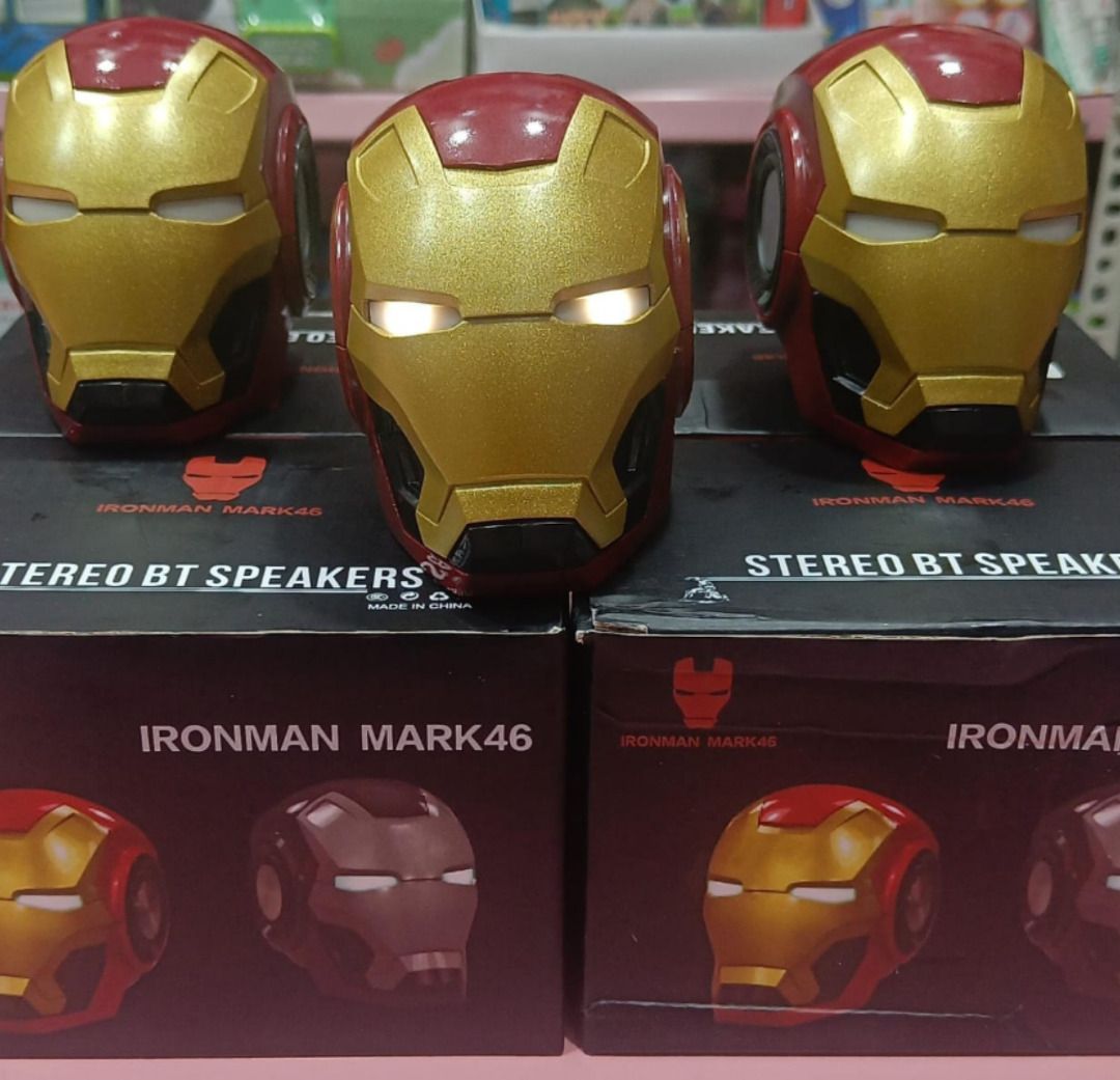 Esmi- *Iron Man Golder Bluetooth Speakers