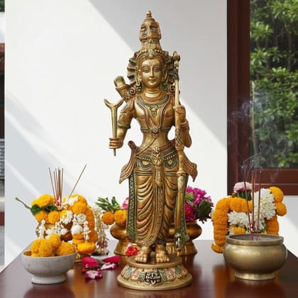 Brass Showpiece Laxman Ji Idol Statue (BSMAS1424 L) Brass Showpiece Laxman Ji Idol Statue (BSMAS1424 L)
