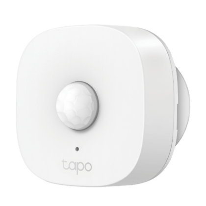 TP-Link Tapo T100 120° PIR Smart Motion Sensor with Motion-Activated Light, Energy Saving, Battery-Powered, Real-Time Notifications, Device Sharing