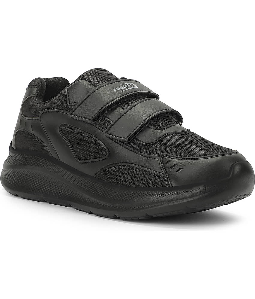 Liberty SOFTSTEP-V Black Boy's School Shoes