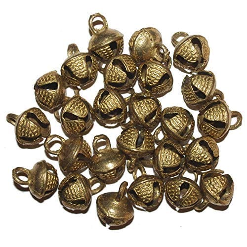(25 Pcs) Indian Anklets/Loose Beads Size - 1 cm.