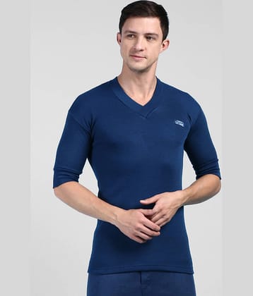 Lux Cottswool Pack of 1 Cotton Blend Thermal Tops For Men's ( Brown )