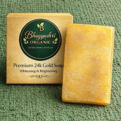 24k gold dust soap