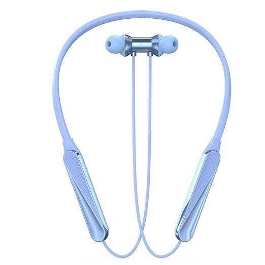 Wireless Bluetooth Core Earphones 72Hrs Music Dual Pairing Type C Charging Sky Blur Colour