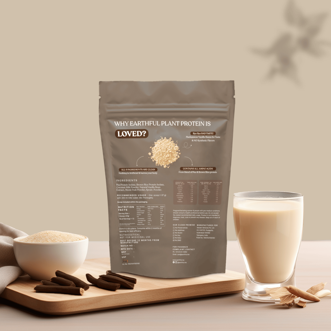 Earthful Honest Plant Protein-Madagascar Vanilla