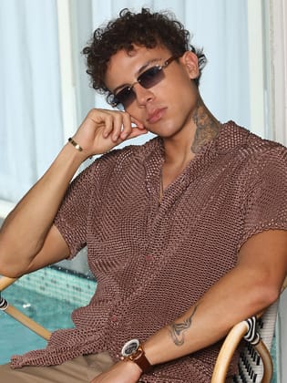 Puffy-Textured Shirt