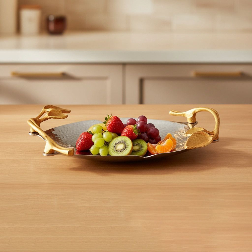 Aluminium Decorative Platter (AMAS3173/12)