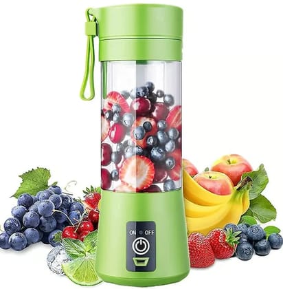 Juicer Rechargeable Portable Electric USB Juicer Bottle Blender for Making Juice,Travel Juicer for Fruits and Vegetables,Juice Maker Machine 240 Juicer Mixer Grinder (1 Jar, Multicolor) (random color)