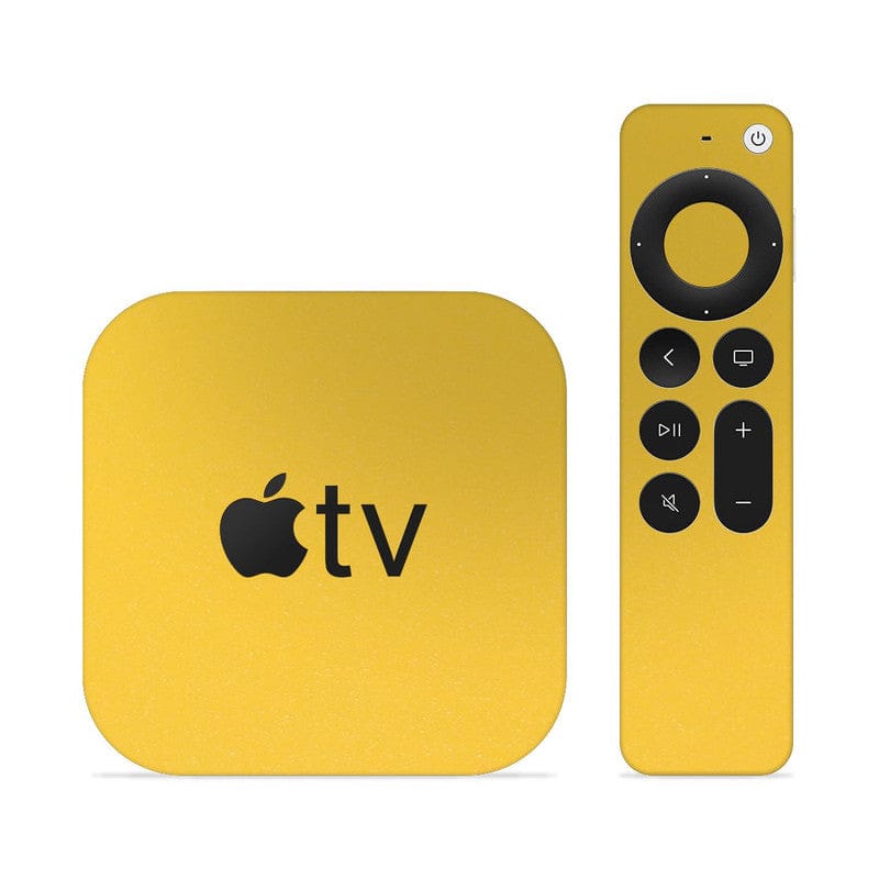 Matte Yellow Skin For Apple TV
