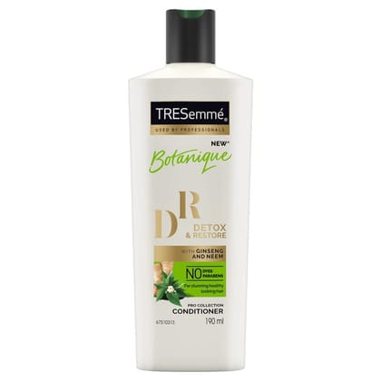 Tresemme Detox And Restore Conditioner, 190Ml Tresemme Detox And Restore Conditioner, 190Ml