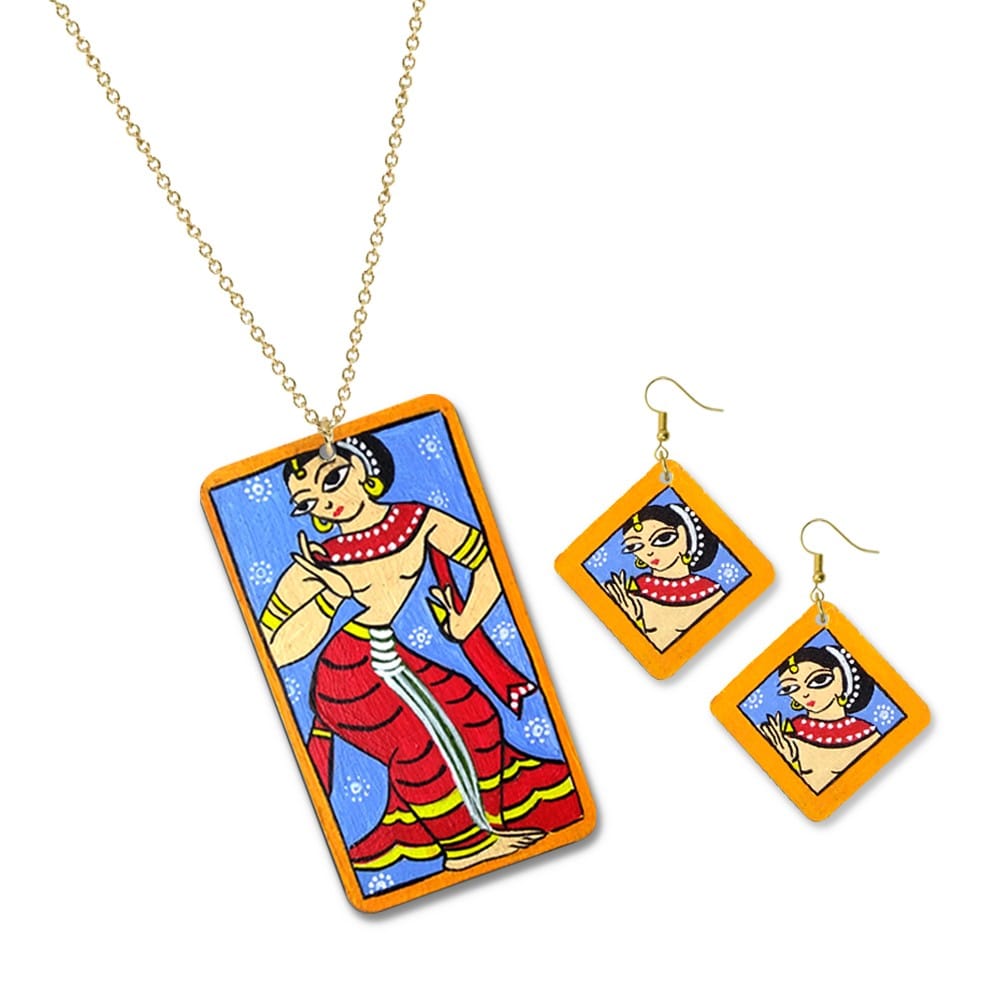 Kalighat Art on Jewellery DIY Kit by Penkraft