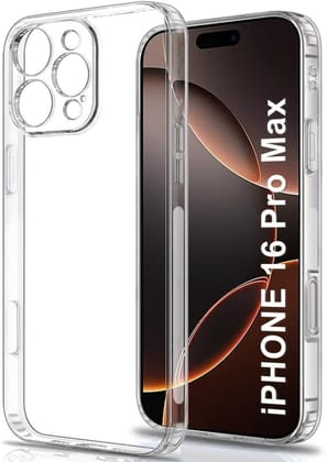 PLUGTECH TPU Ultra Hybrid Clear Camera Protection Back Cover Case for iPhone 16 Pro Max PLUGTECH TPU Ultra Hybrid Clear Camera Protection Back Cover Case for iPhone 16 Pro Max