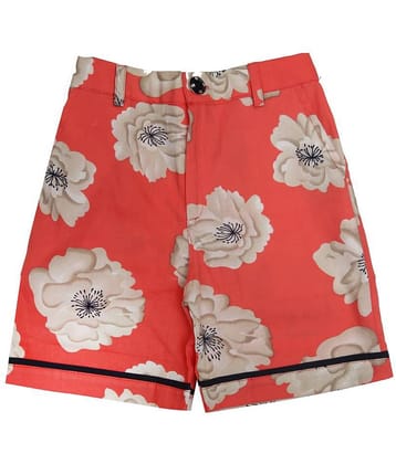 Zadmus Girls Cotton Hot Pants ( Orange )