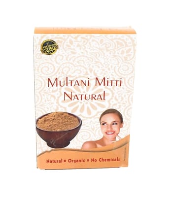 DHRUVINSRI 12791 100gram Herbal Tan Removing Multani Mitti Face Pack For Skin Care Age Group