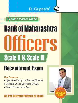 Bank of Maharashtra : Officers (Scale II & Scale III) Recruitment Exam Guide [Paperback] [Oct 08, 2025] RPH Editorial Board