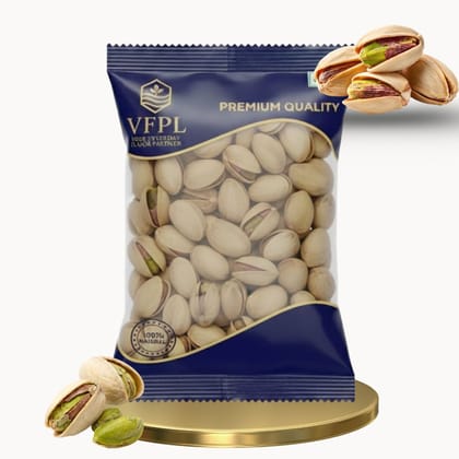 VFPL | Premium Pistachios (250 gm) (Pista) – Roasted & Lightly Salted | 100% Natural, Crunchy & Fresh | Rich in Protein & Healthy Fats | Perfect Snack & Gift