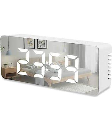 Kadio Digital Metal Rectangular Table Clock - Pack of 1