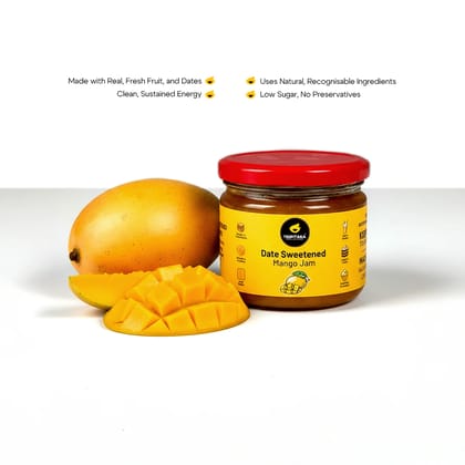 Mango Jam (Sweetened with Dates)