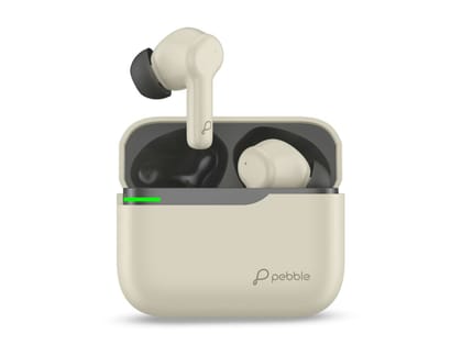 Pebble Luxe Buds X1 - Mud Grey