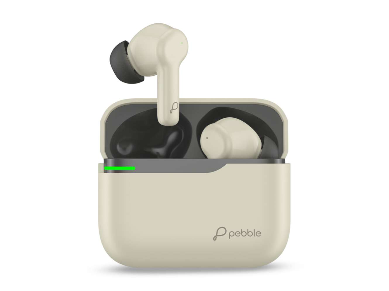 Pebble Luxe Buds X1 - Mud Grey