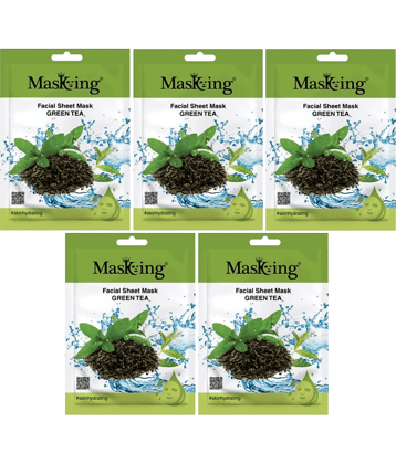 Masking - Fairness Sheet Mask for Combination Skin ( Pack of 5 )