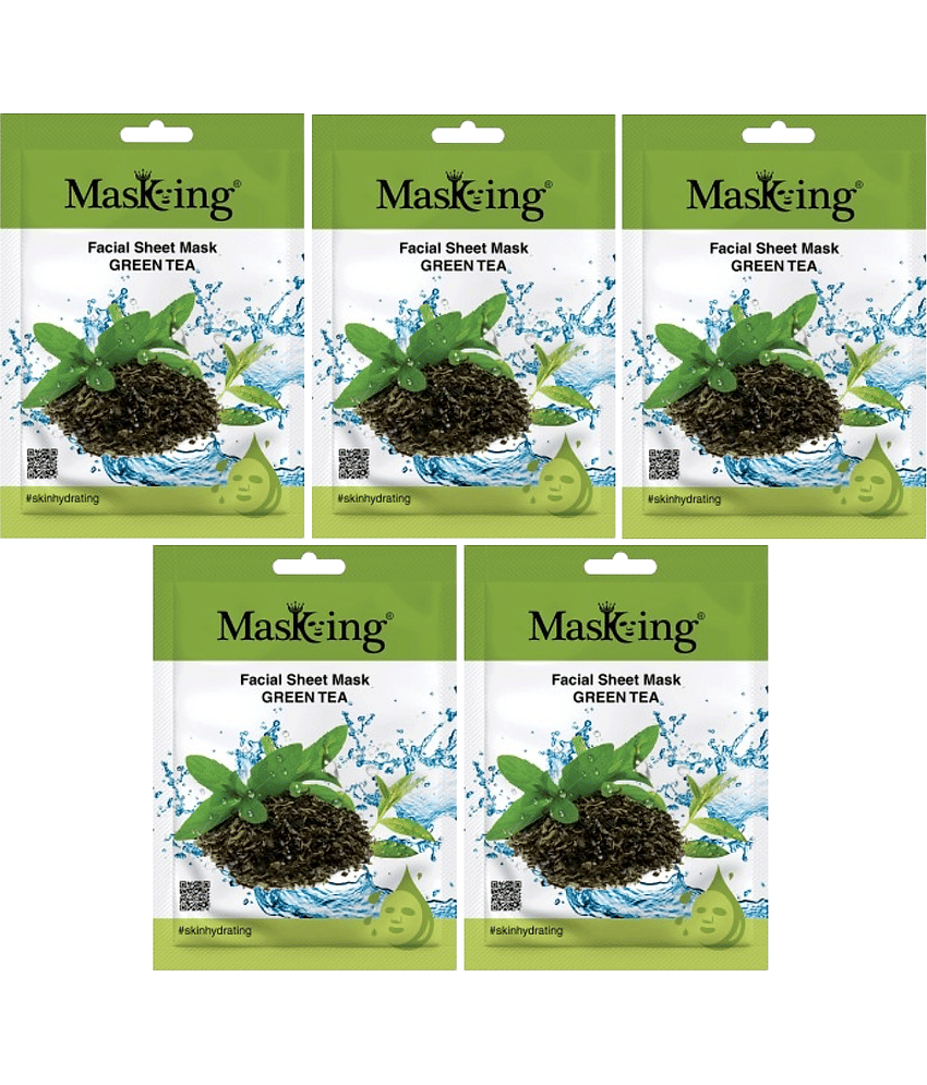 Masking - Fairness Sheet Mask for Combination Skin ( Pack of 5 )