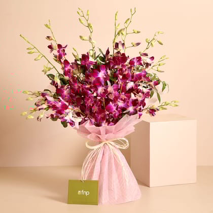 Luxe Love 10 Orchids Bouquet