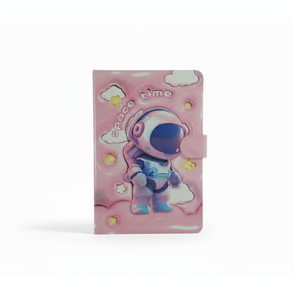 Space Time Pink Stylish Diary 349