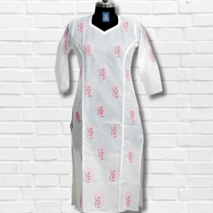 Ruby Cotton Prince Cut Kurti