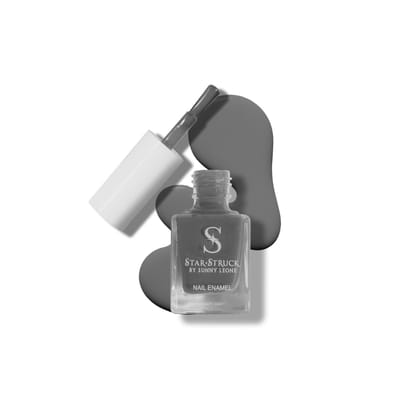 StarStruck by Sunny Leone - Steel Grey - Glossy Nail Polish | Mirror-Like Shine & Longwear Color | Quick Dry Formula StarStruck by Sunny Leone - Steel Grey - Glossy Nail Polish | Mirror-Like Shine & Longwear Color | Quick Dry Formula
