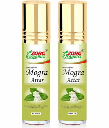 Zorg Organics Mogra Non- Alcoholic Below 50ml Attar ( Pack of 2 )
