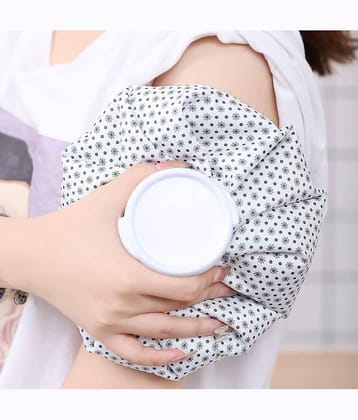 Thriftkart Ice Cold Pack Reusable Ice Bag Hot Water Bag for Injuries, Hot & Cold Therapy and Pain Relief (9 Inch-Multi color)