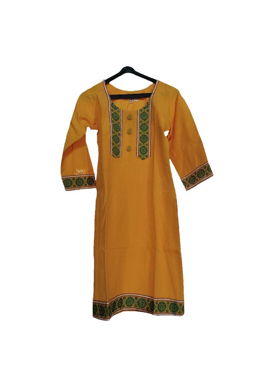 Women's Yellow Kurta