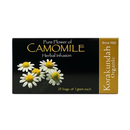 Korakundah Camomile Herbal Infusion (25 Dip Bags) Korakundah Camomile Herbal Infusion (25 Dip Bags)