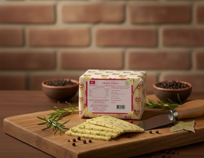 Mishti Gourmet Green Chilli Cheddar 200g