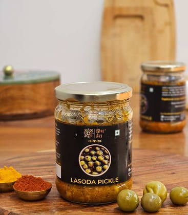 Lasoda Pickle – Himachali Lasode ka Achar (Gunda Achar) Lasoda Pickle – Himachali Lasode ka Achar (Gunda Achar)