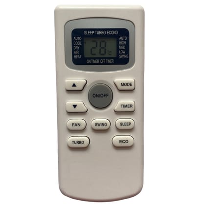Remote No. 68 with Backlight And Timer, Compatible with Hitachi AC Remote Control (Exactly Same Remote will Only Work)