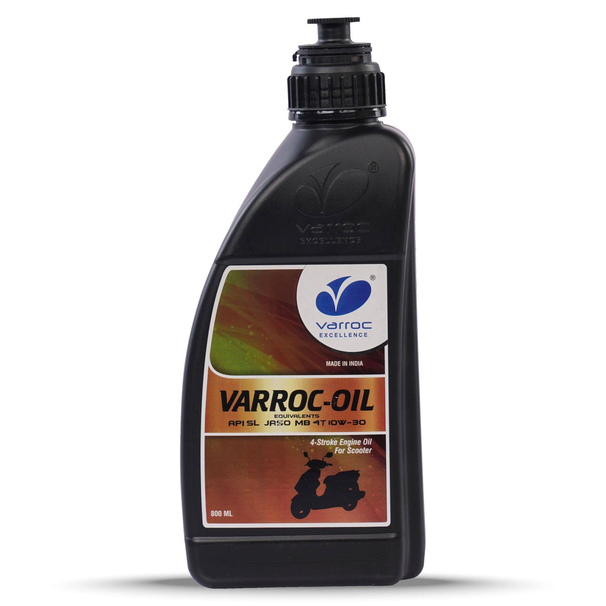 VARROC 10W30 Mineral Engine Oil for Bikes and Scooters, High Friction Modifiers,High Fuel Economy, Ideal for Bikes and Scooters (800ML)