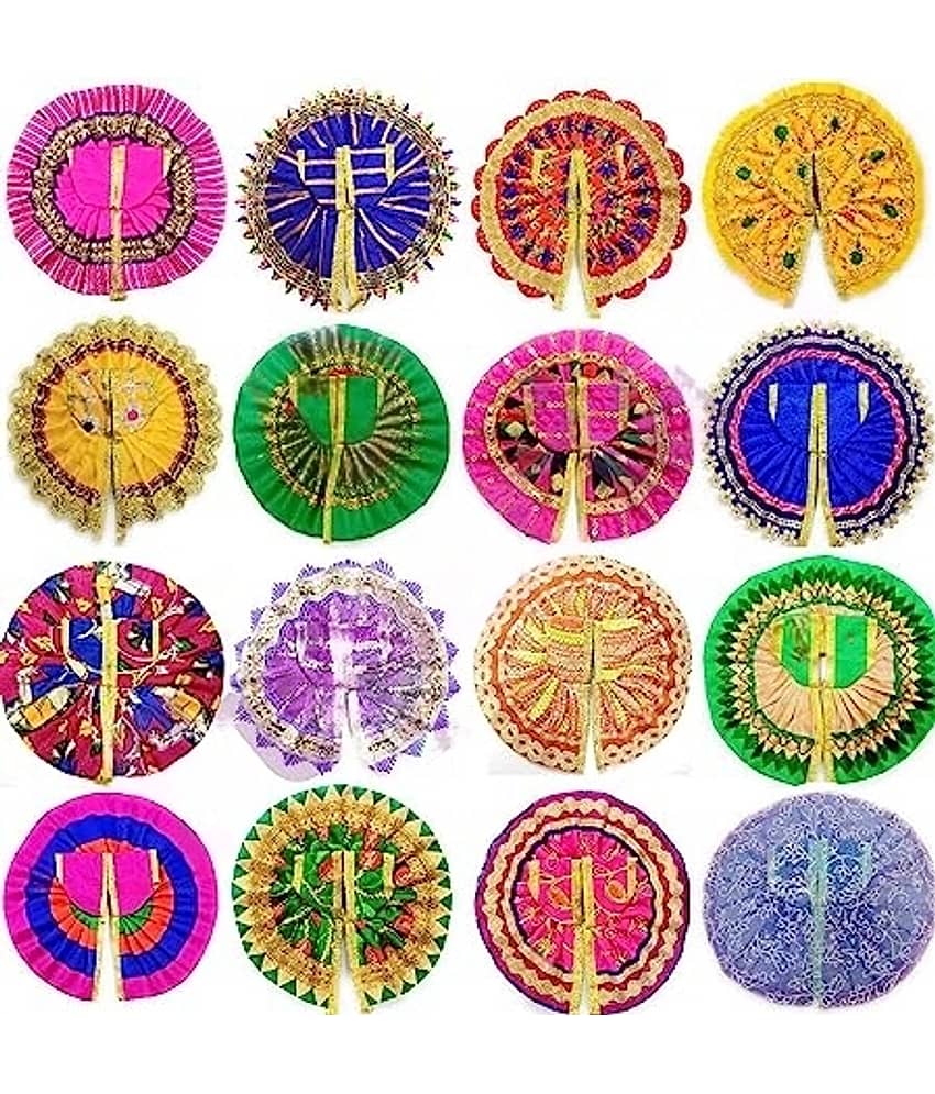 BHARDWAJ RETAILS - God Idol Vastra 5 cm ( Pack of 10 )