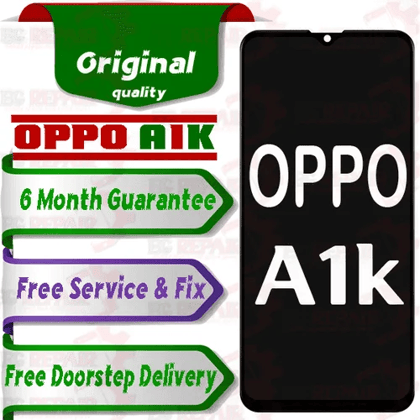Oppo A1k Combo LCD with Touch Screen for A1k Black (display glass combo folder). Oppo A1k Combo LCD with Touch Screen for A1k Black (display glass combo folder).